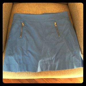 Lilly Pulitzer Blue Starfish Skort